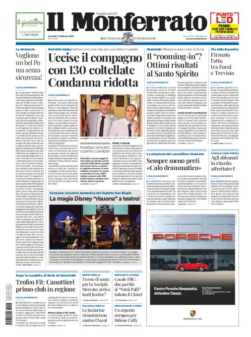 Il Monferrato - Edizione 9 del 03/02/2023
